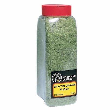 Woodland Scenics Woodland Scenics WOO634 Static Grass Flock Light Green WOO634